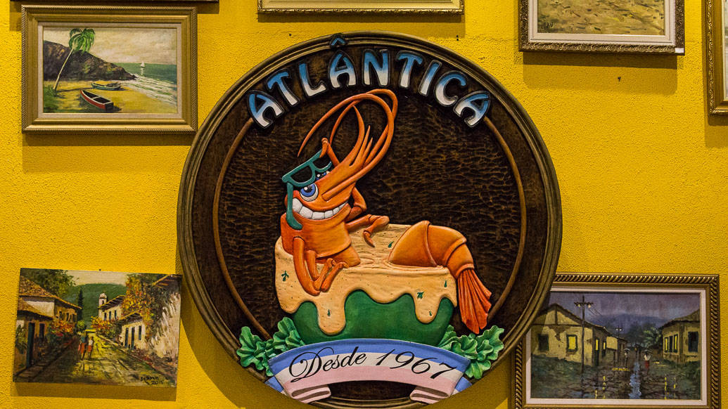 Restaurante Atlântica, em Vila Velha, ES