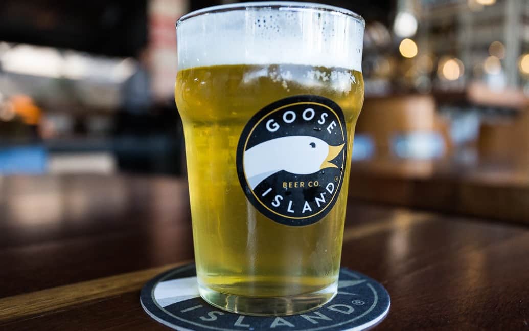 Chopp Linha Amarela, uma APA inspirada no metrô de SP, na Goose Island em SP