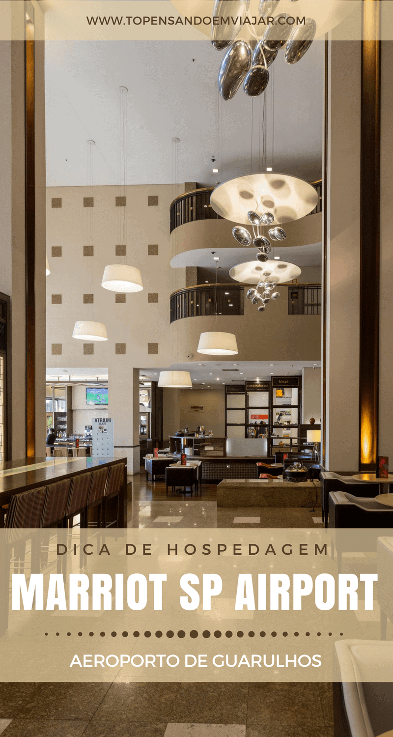 Marriot SP Airport, hotel perto do aeroporto de Guarulhos Tem um voo cedo ou escala em São Paulo e quer uma ótima dica de hotel perto do aeroporto de Guarulhos?! Saiba como foi nossa experiência no Marriott SP Airport!