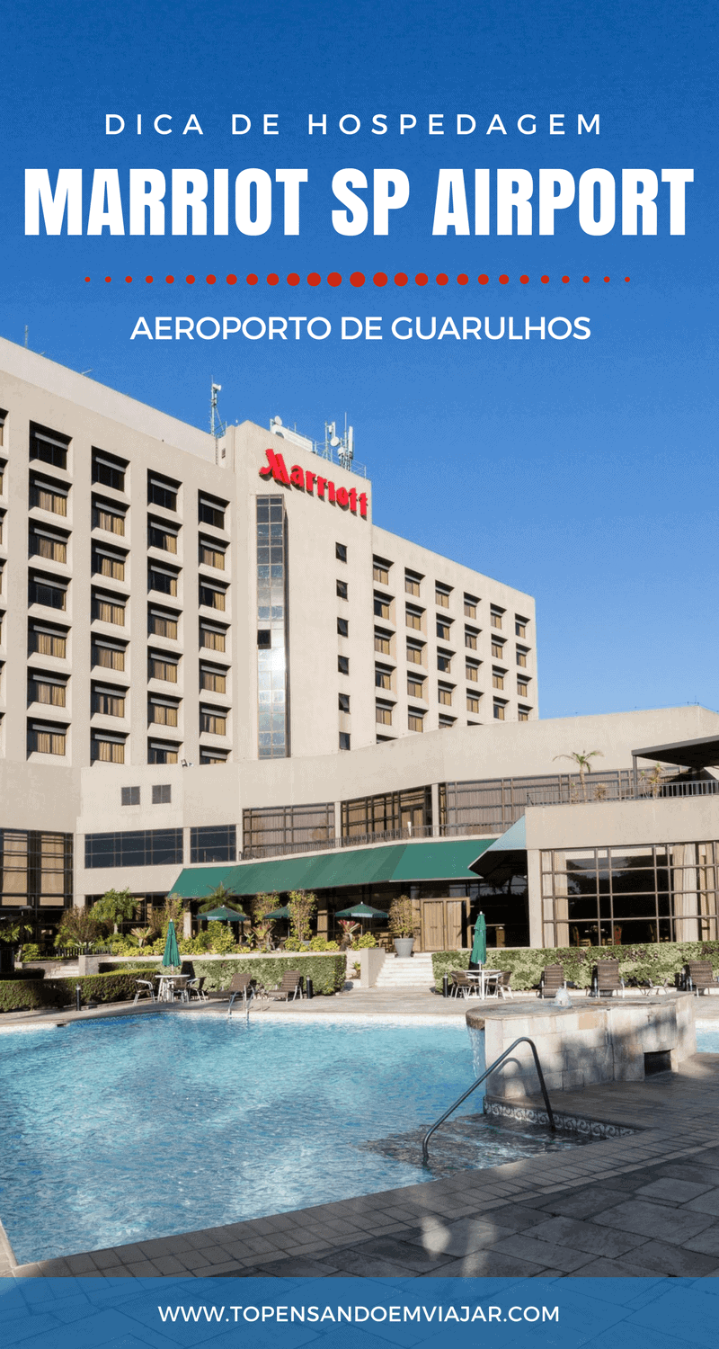 Tem um voo cedo ou escala em São Paulo e quer uma ótima dica de hotel perto do aeroporto de Guarulhos?! Saiba como foi nossa experiência no Marriott SP Airport! 
