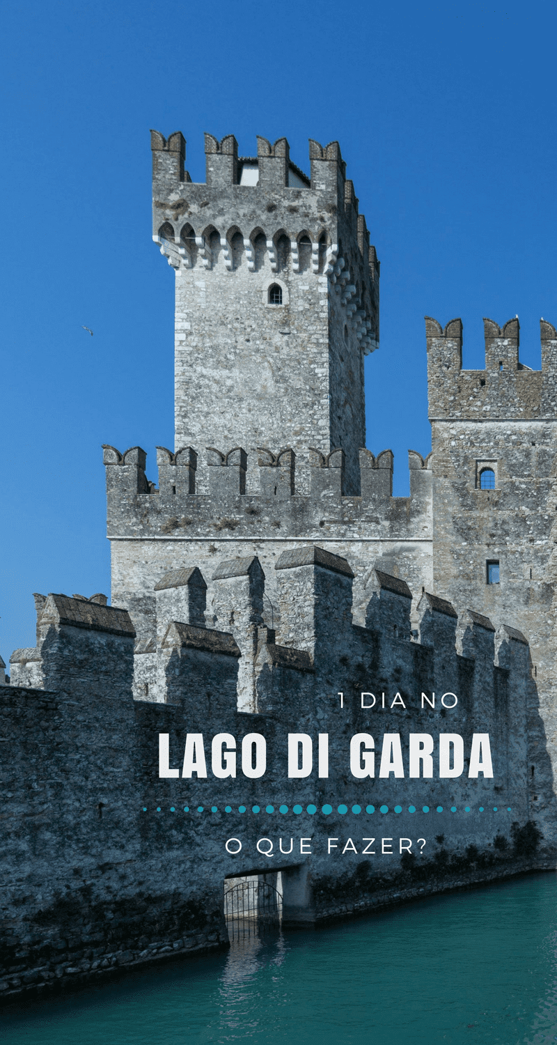 Procurando dicas do que fazer em 1 dia no Lago di Garda, na Itália?! Dá uma olhada nesses 3 roteiros possíveis e diferentes.