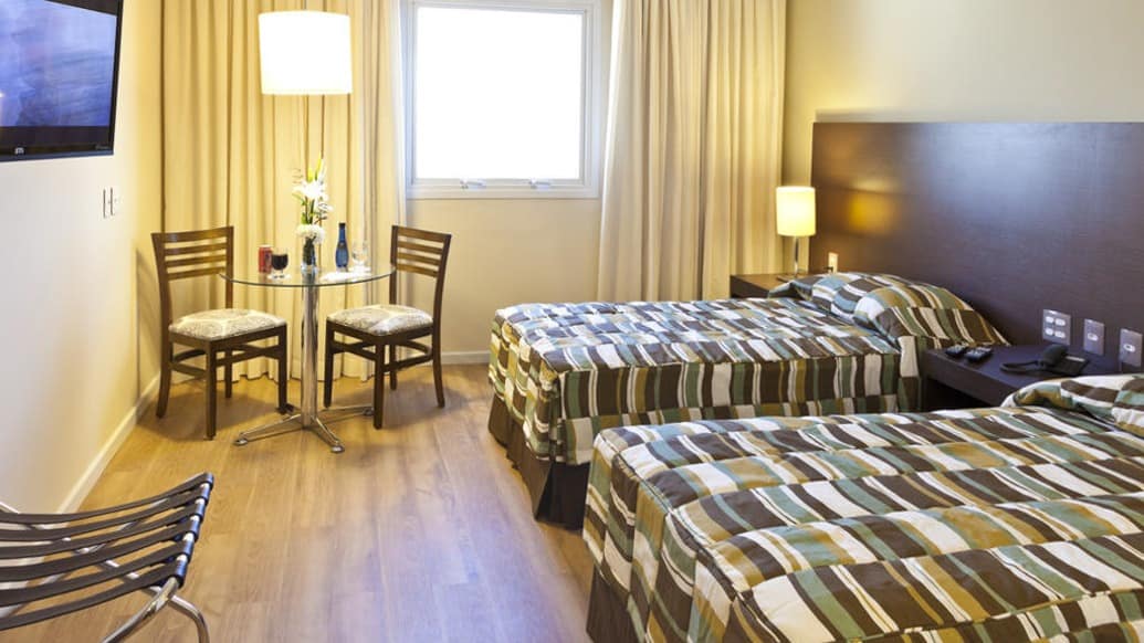 Quarto do Hotel Panamby, dica de onde hotel próximo ao Allianz Parque em SP Hotel próximo ao Allianz Parque: 5 dicas certeiras