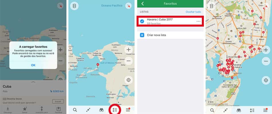 Como usar um mapa personalizado do Google offline