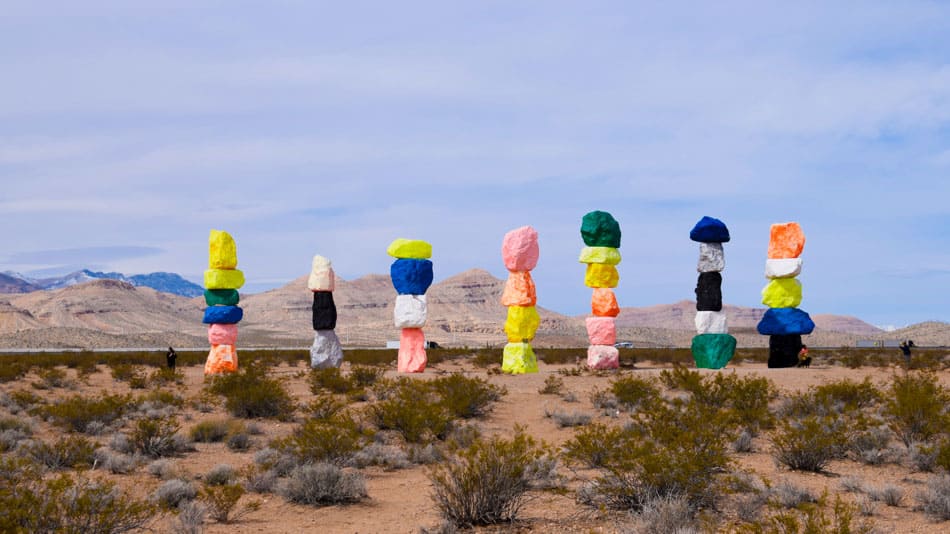 Passeios perto de Las Vegas: Seven Magic Mountains