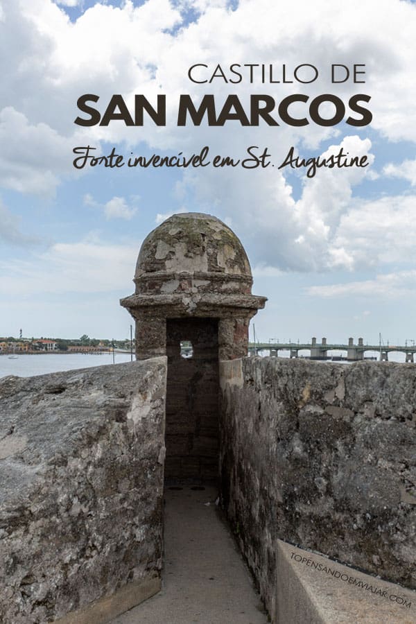 Castillo de San Marcos, forte invencível em St. Augustine, Flórida
