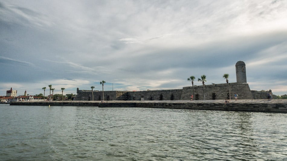 Castillo de San Marcos, o forte de St. Augustine, Flórida