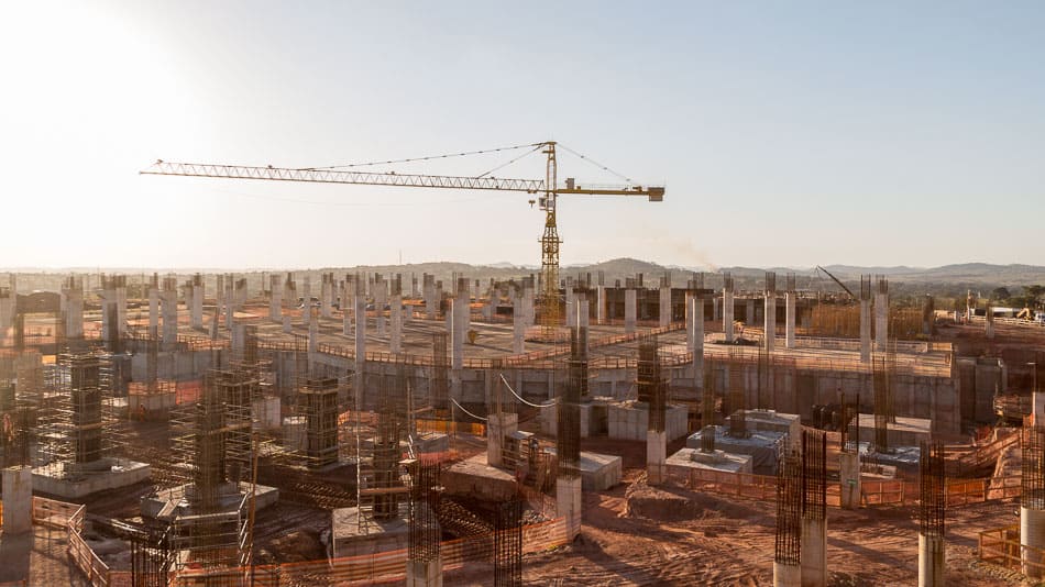 Construção da Nova Basílica do Divino Pai Eterno