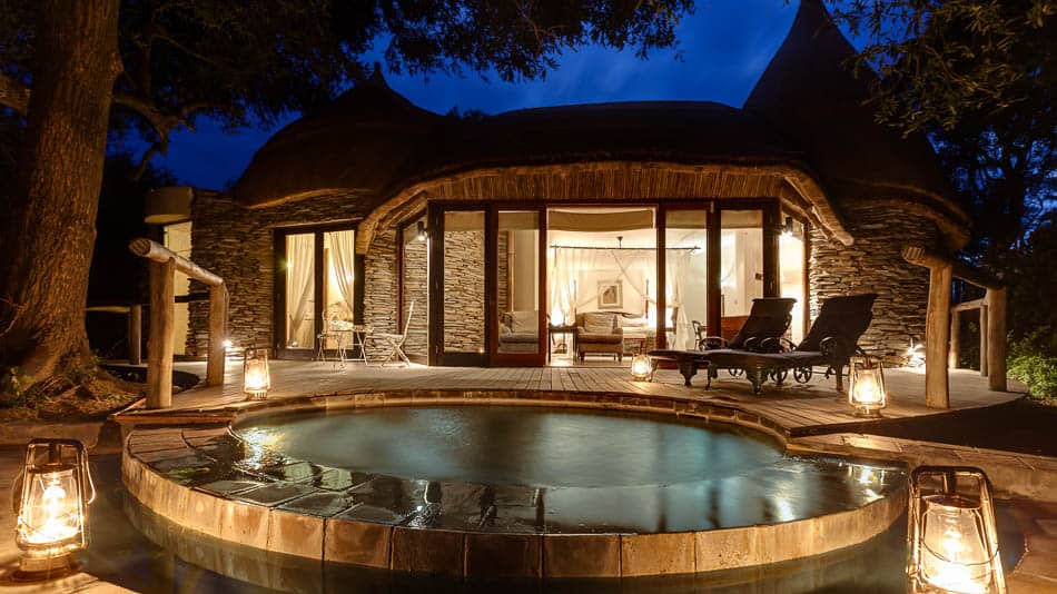 Tintswalo Safari Lodge, na reserva Sabi Sands, na África do Sul