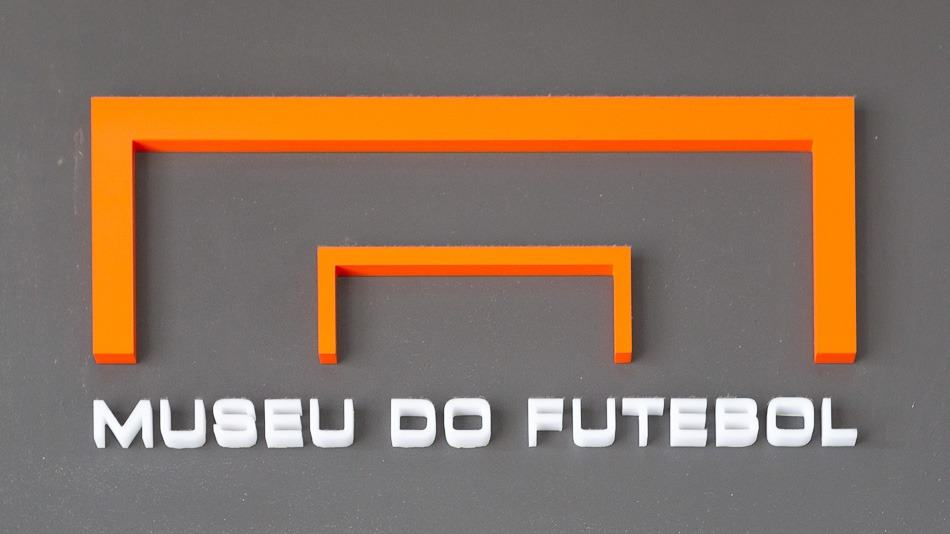 Logo do Museu do Futebol em SP