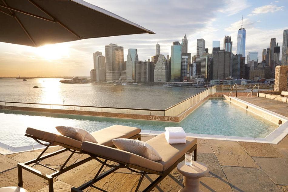 1 Hotel Brooklyn Bridge: dica de hotel em Nova York com vista para Manhattan 15 hotéis em Nova York com as melhores vistas da cidade