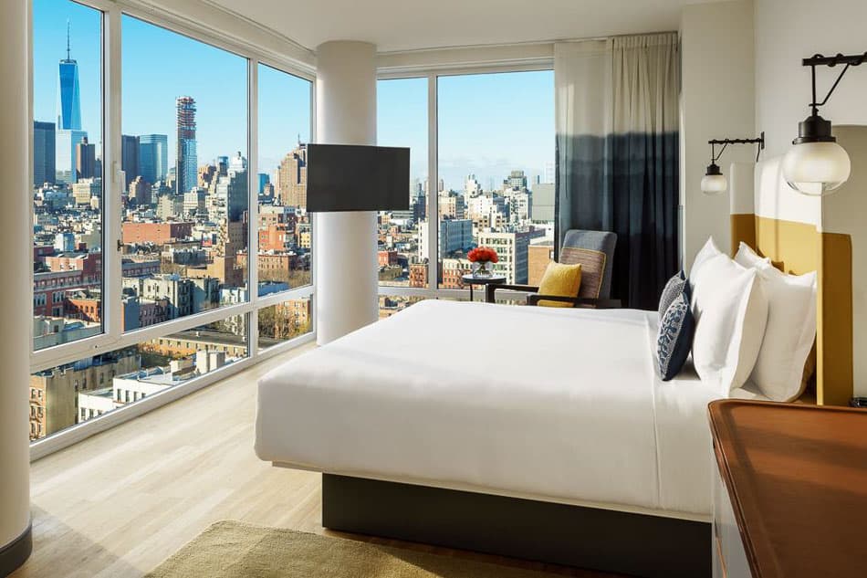 Hotel Indigo Lower East Side: dica de hotel em Nova York com vista da cidade 15 hotéis em Nova York com as melhores vistas da cidade