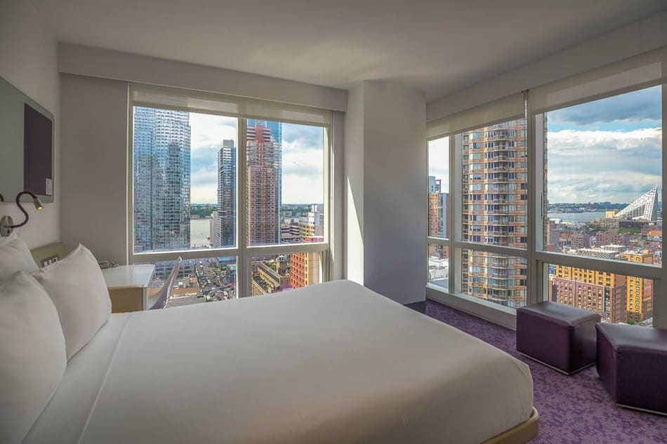 Yotel: dica de hotel em Nova York com vista para a cidade 15 hotéis em Nova York com as melhores vistas da cidade