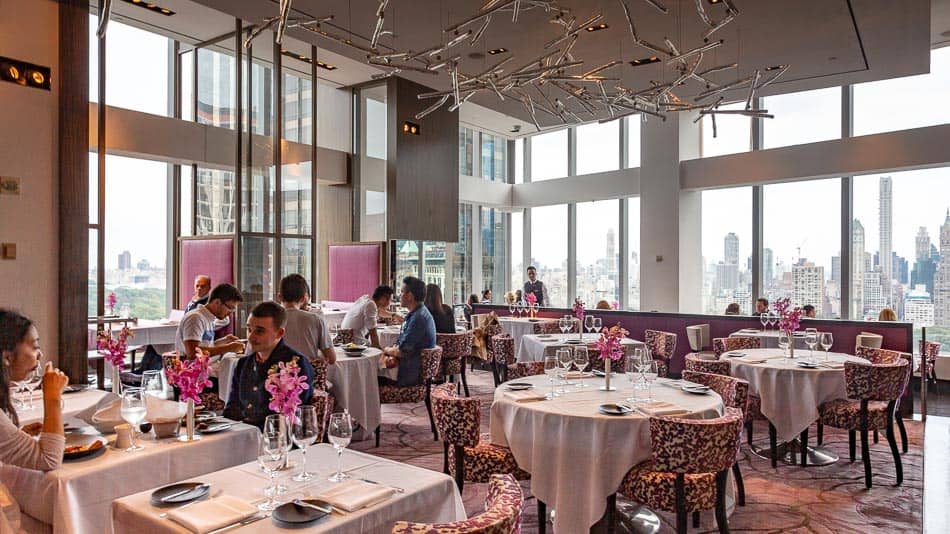 Brunch em NY no Restaurante Asiate do Hotel Mandarin Oriental