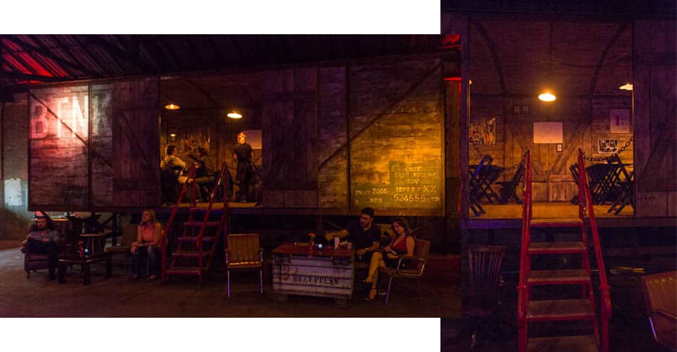 Novo BTNK em São Paulo, o bar em um vagão de trem desativado