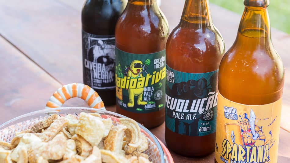 Cervejas da Galvão, parte da Rota da Uva, circuito turístico em Jundiaí, SP