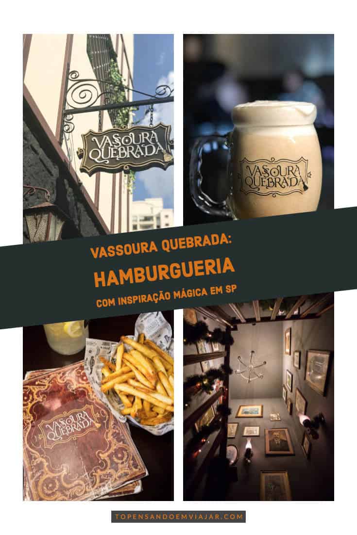 Vassoura Quebrada: hamburgueria inspirada no universo mágico em SP