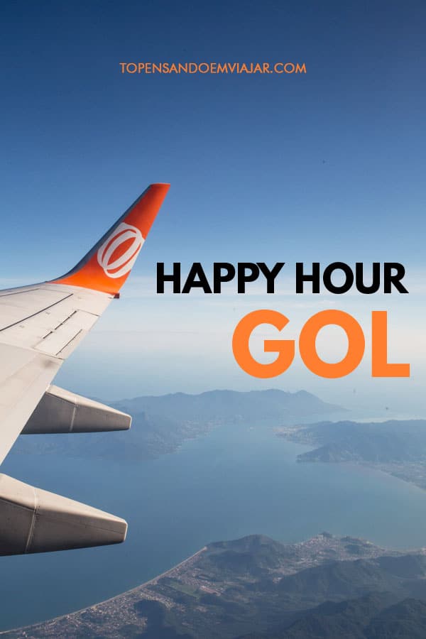 Saiba tudo sobre o Happy Hour GOL, na ponte aérea Rio-SP
