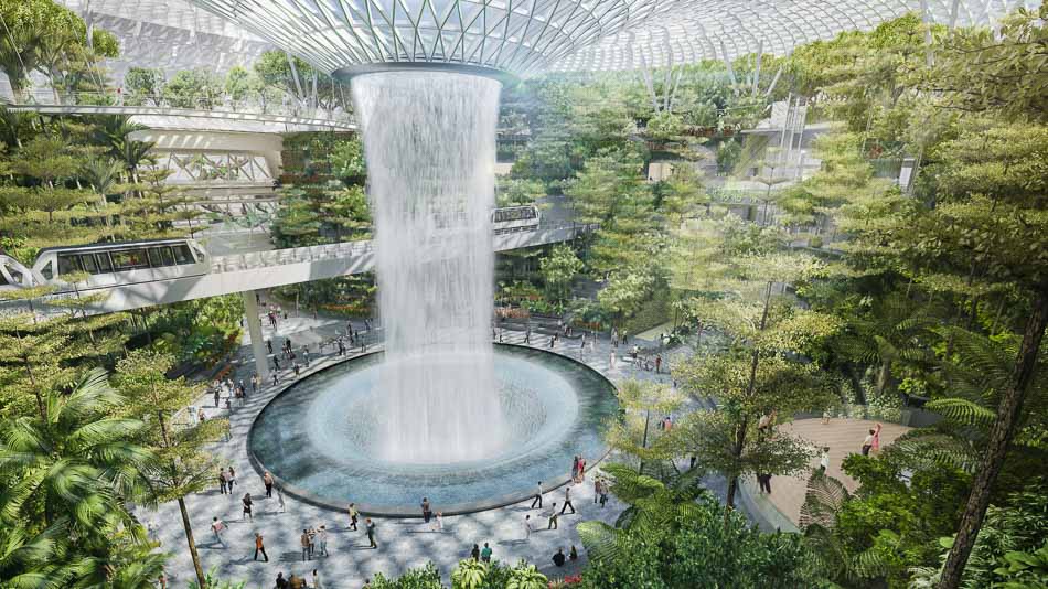 Changi Airport em Singapura: como é o melhor aeroporto do mundo