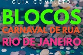 Programação com os melhores blocos do Carnaval RJ 2019