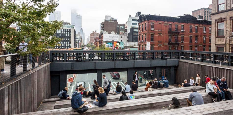 High Line Elevated Park - O parque suspenso de Nova York