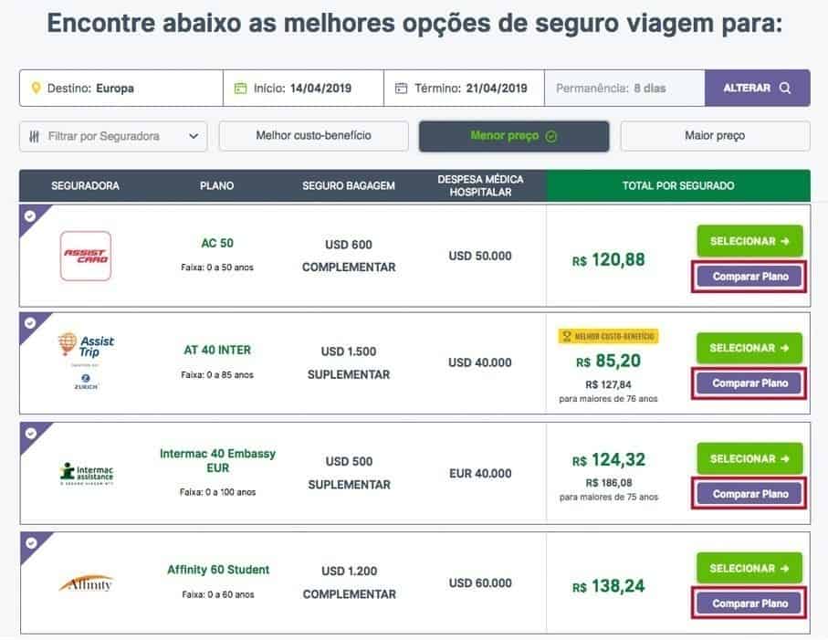 Como contratar um seguro de cancelamento de viagem bom e barato