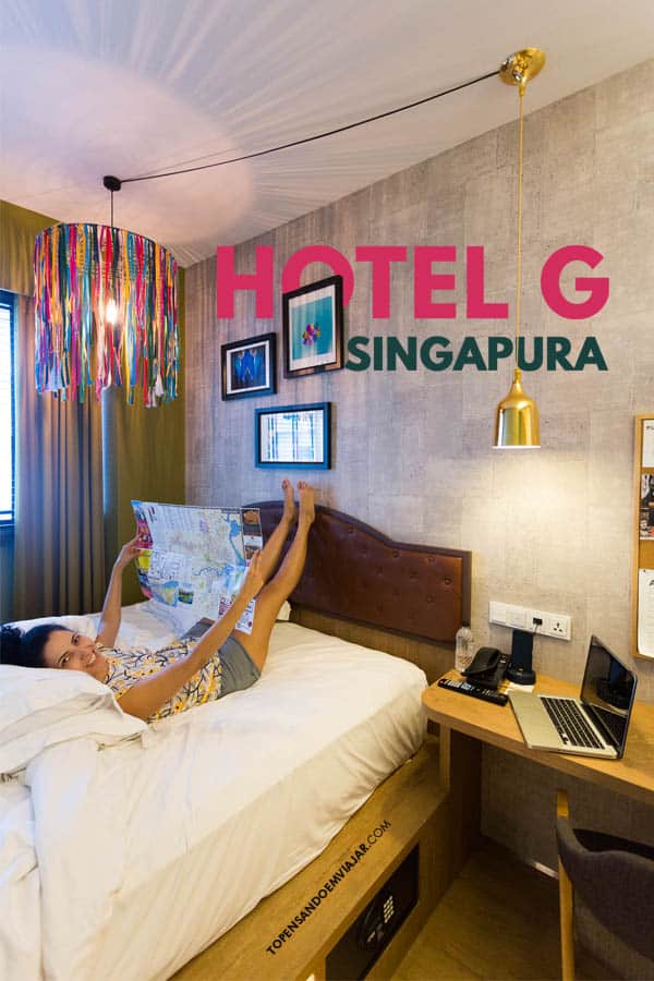 Dica de hospedagem em Singapura: Hotel G