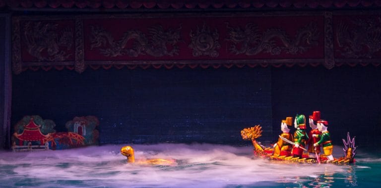 O incrível teatro de marionetes na água do Vietnã