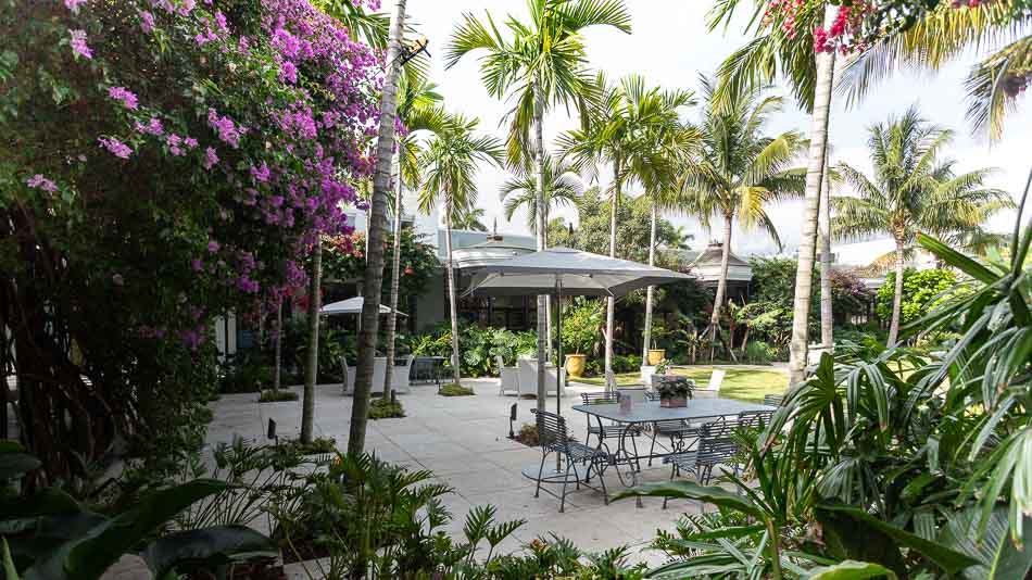 Jardins do Royal Poinciana em Pal Beach