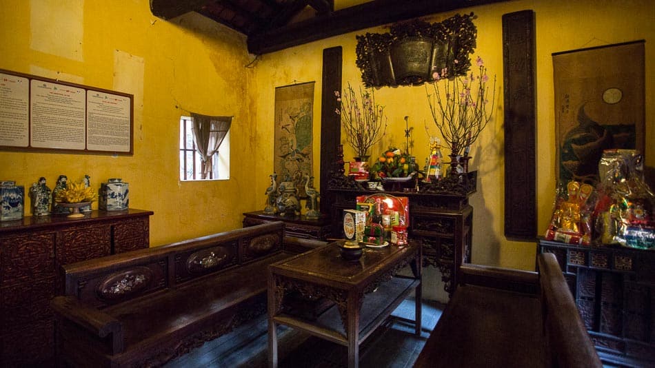Segundo andar da Heritage House em Hanói, Vietnã