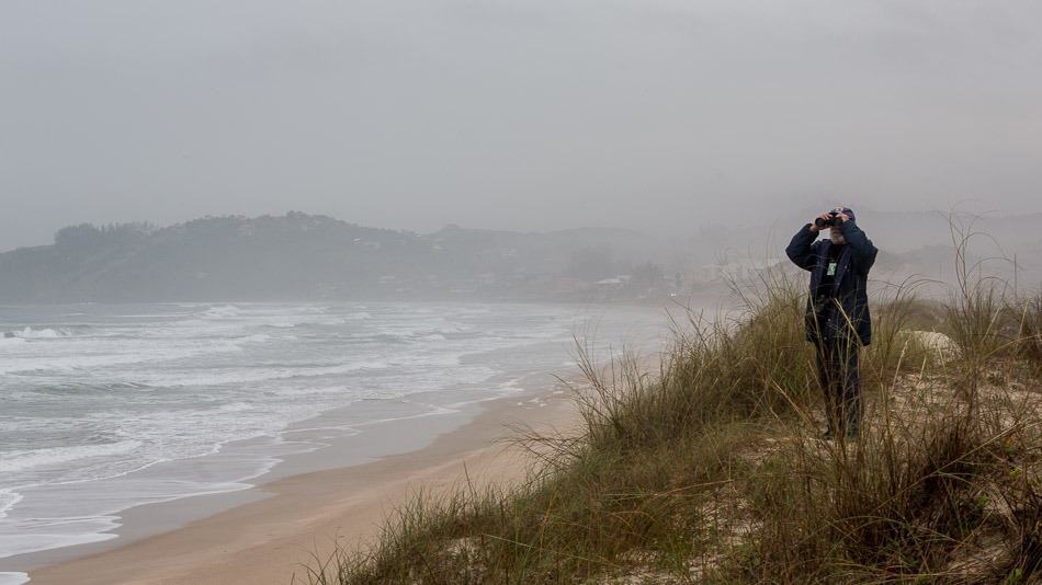 Guia Julio César, um dos grandes nomes da Rota da Baleia Franca em Santa Catarina