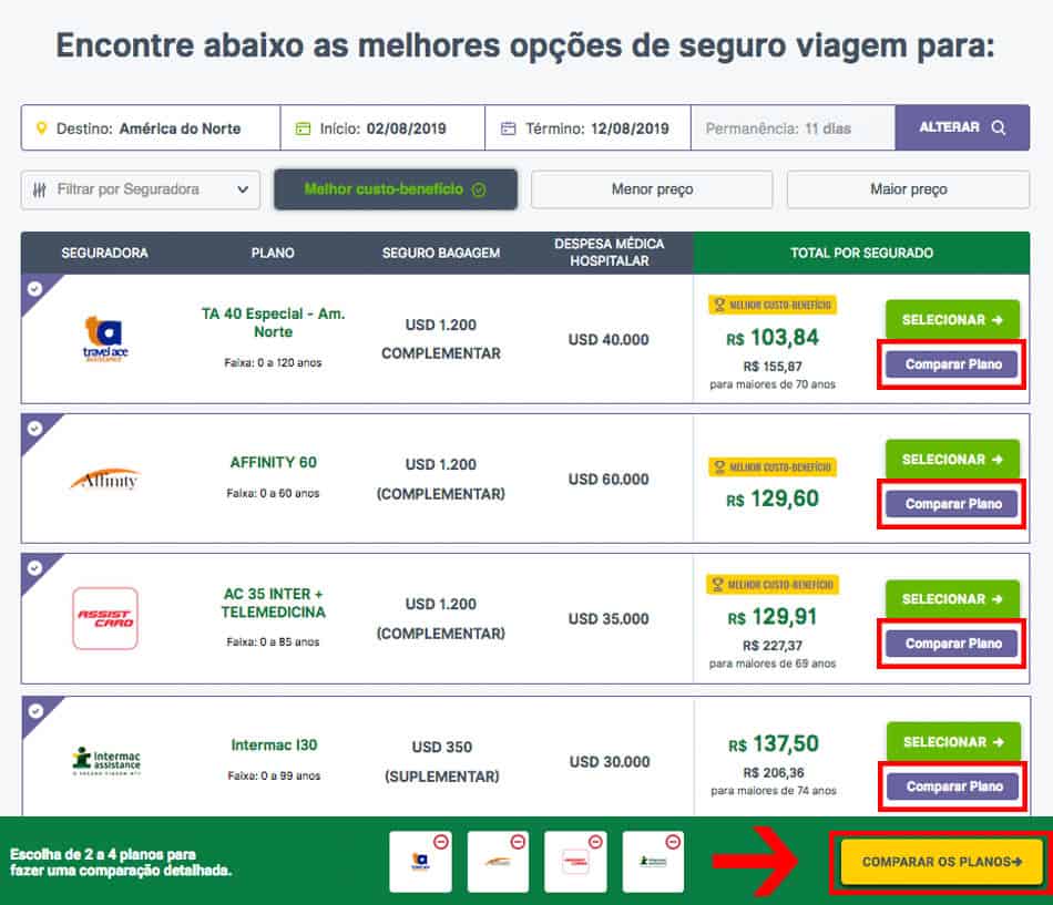 Contrate seguro viagem online mais barato e com desconto