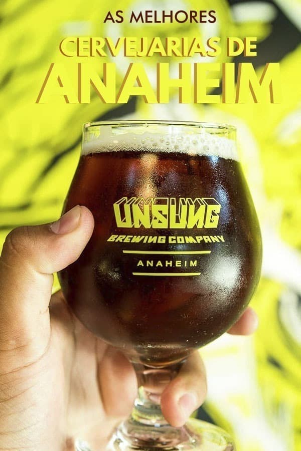 Conheça as melhores cervejarias de Anaheim, cidade no sul da Califórnia, perto de Los Angeles, conhecida principalmente pelos parques temáticos.