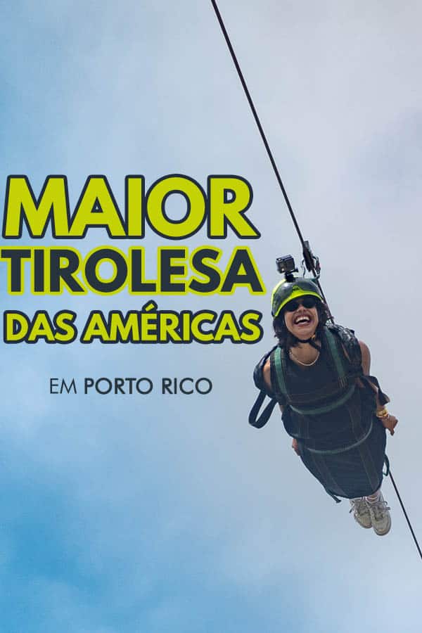 Que tal embarcar em uma aventura na maior tirolesa das Américas, no toro Verde Adventure Park, em Orocovis, Porto Rico?