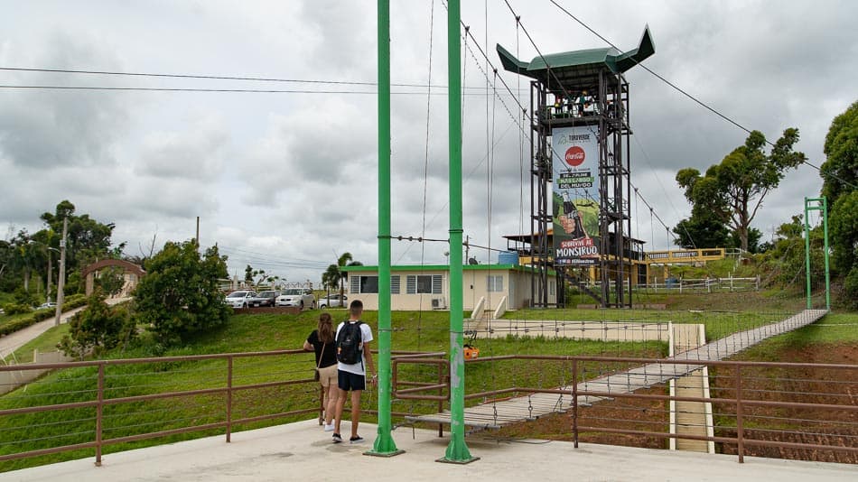 The Monster: tirolesa no Toroverde Adventure Park, em Porto Rico