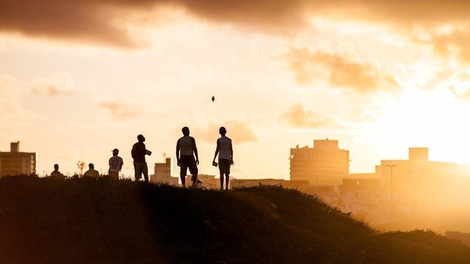 Pôr do sol em Salvador, Bahia