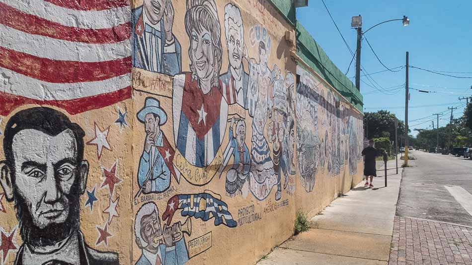 Mural em Little Havana, Miami