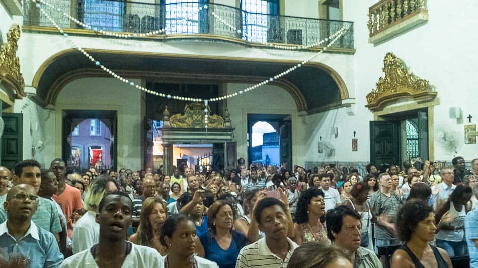 Missa Afro no Pelourinho, em Salvador