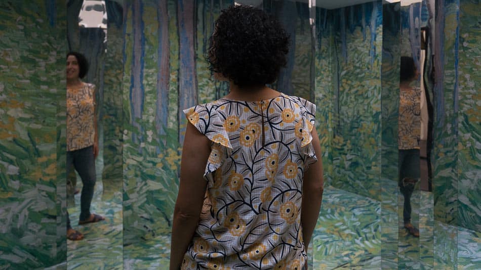 Exposição imersiva Van Gogh em SP