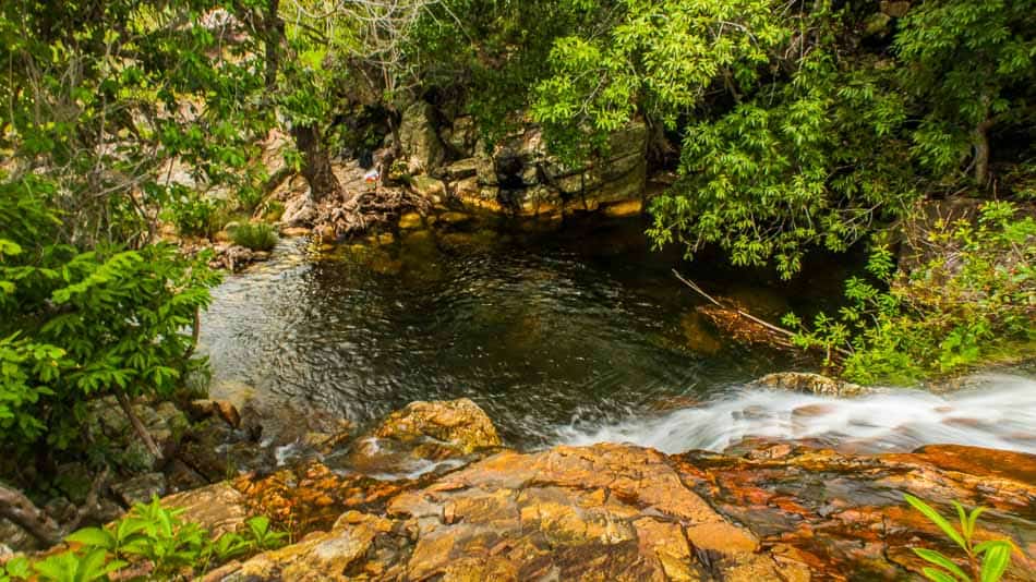 Cachoeira do Paraíso, em Natividade, no Tocantins