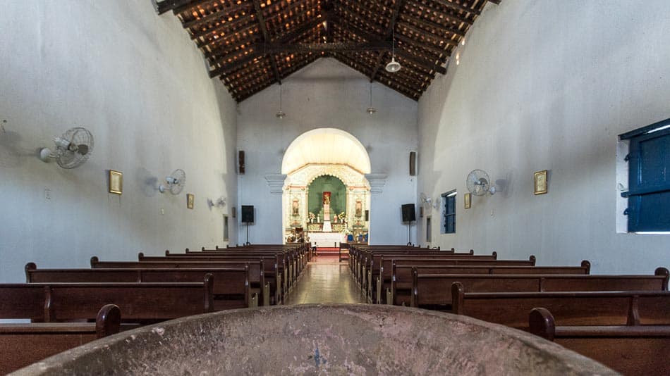 Interior da Igreja Matriz de Natividade, Tocantins