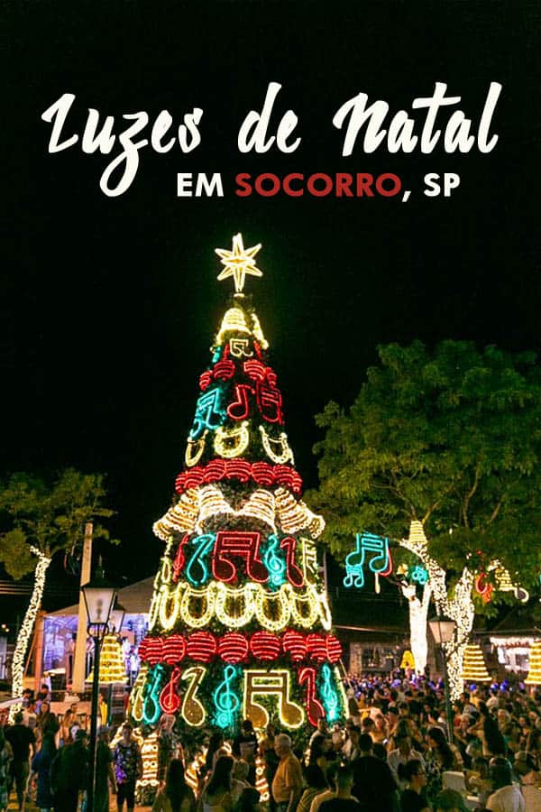 A cidade de Socorro, no interior de São Paulo, tem uma das decorações de Natal mais bonitas do país. Saiba como é o Luzes de Natal Socorro.