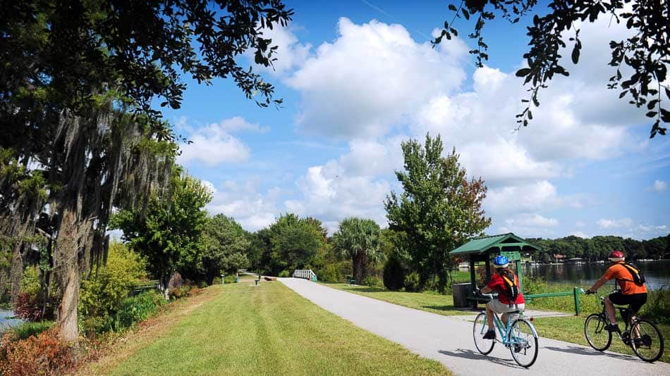 Withlacoochee Trail, em Inverness, perto de Crystal River