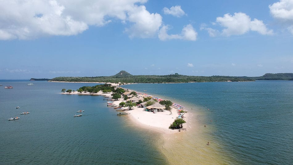 Ilha do Amor: praia em Alter do Chão, Pará