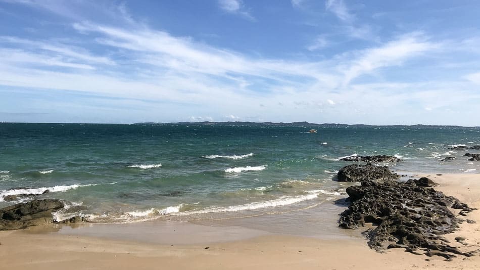 As melhores praias da Ilha dos Frades em Salvador