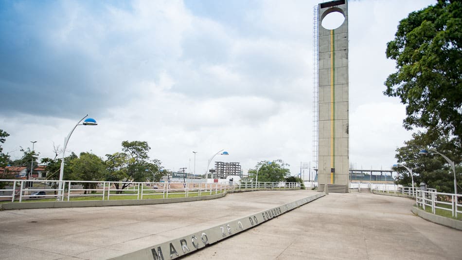 Marco Zero do Equador em Macapá, Amapá