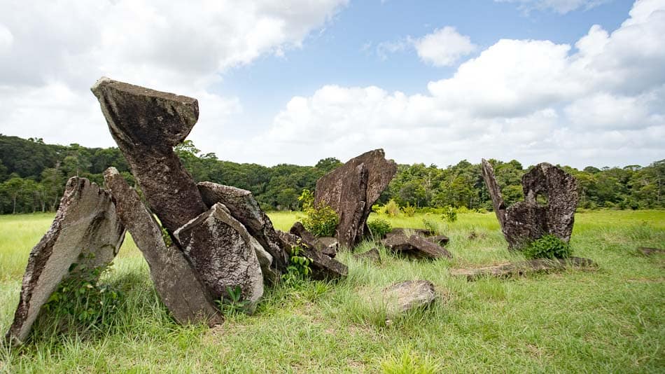 Pedras no Stonehenge do Amapá