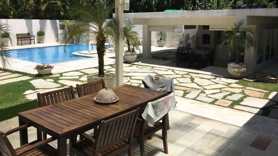Casa para alugar no Airbnb na Jureia, litoral norte de SP