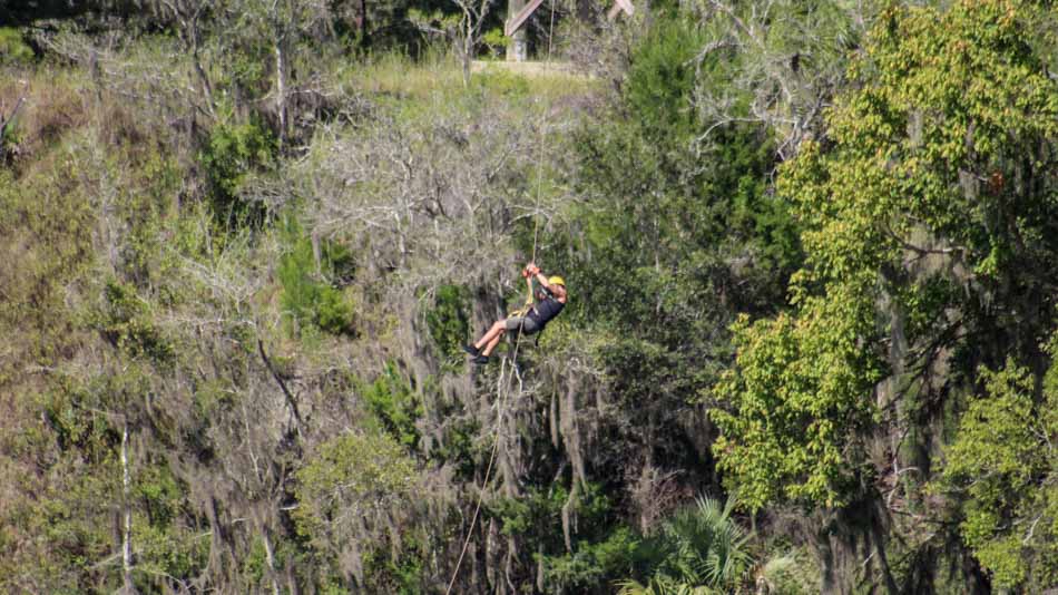 O que fazer em Ocala: circuito de tirolesas