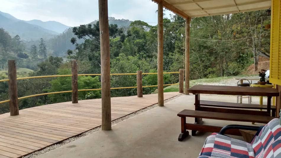 Casa nas montanhas para aluguel no Airbnb em SFX