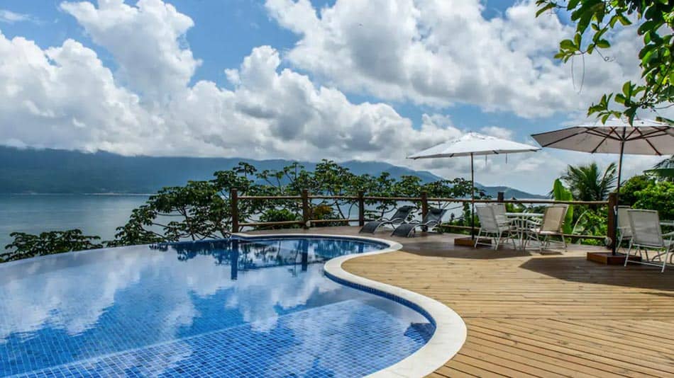 Bangalô em condomínio para o aluguel no Airbnb em Ilhabela